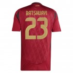 Günstige Fußballtrikots Belgien Batshuayi 23 Heimtrikot EURO 2024 Kurzarm